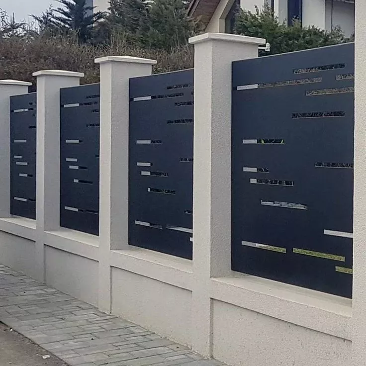 Kunstgeländer aus Aluminium